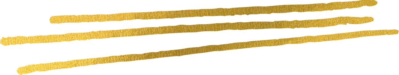 Gold Straight Line Stroke